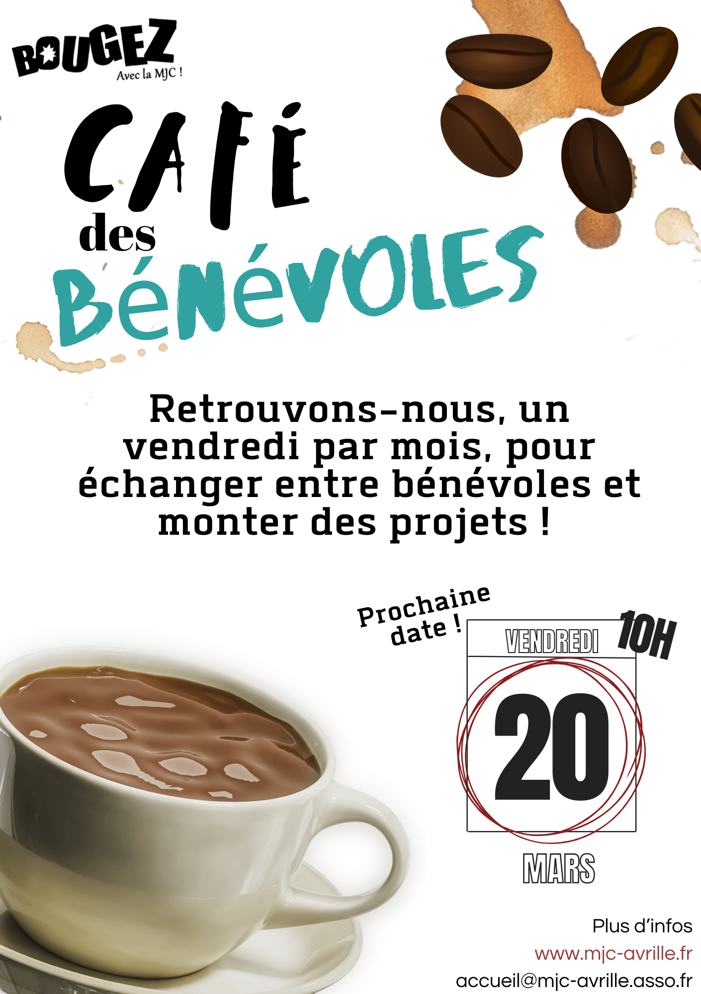 Café des bénévoles 20 mars 2026