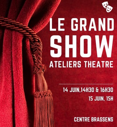 affiche spectacles Théâtre MJC juin 2025